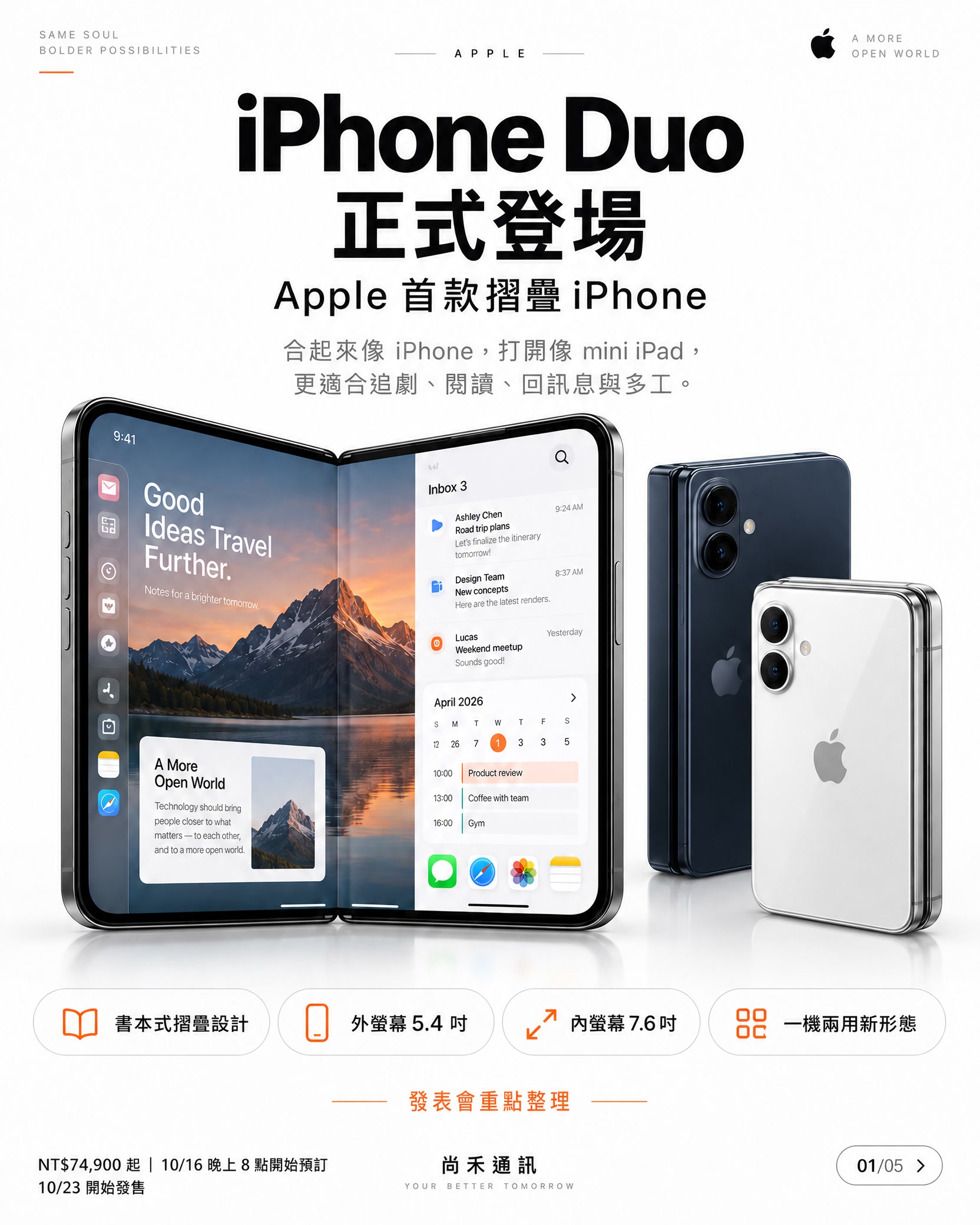 iPhone Duo 正式登場