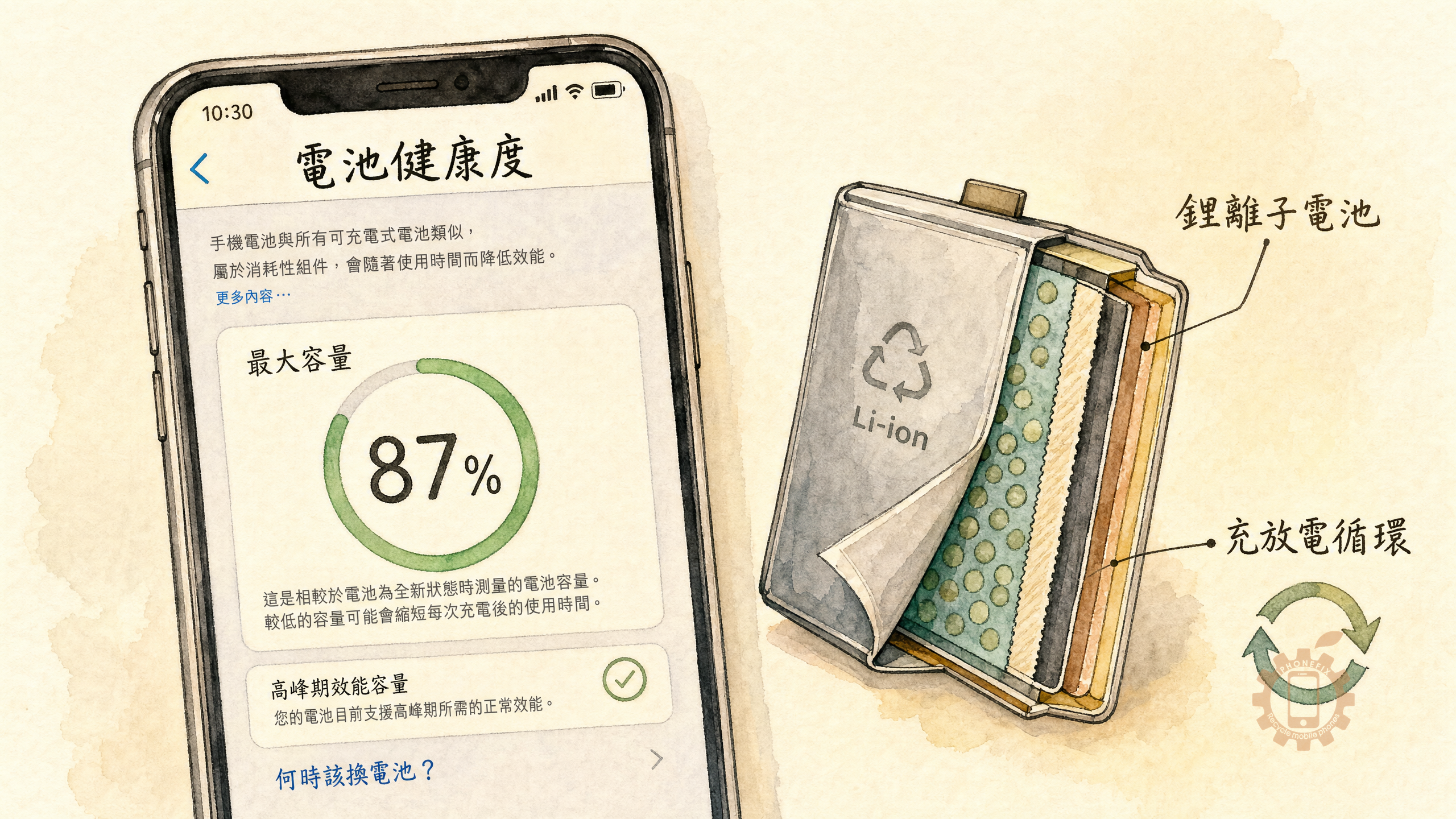 iPhone 電池掉電快不是你的錯|鋰電池衰退的物理真相與延壽策略